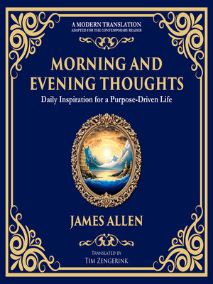 cover image of Morning and Evening Thoughts